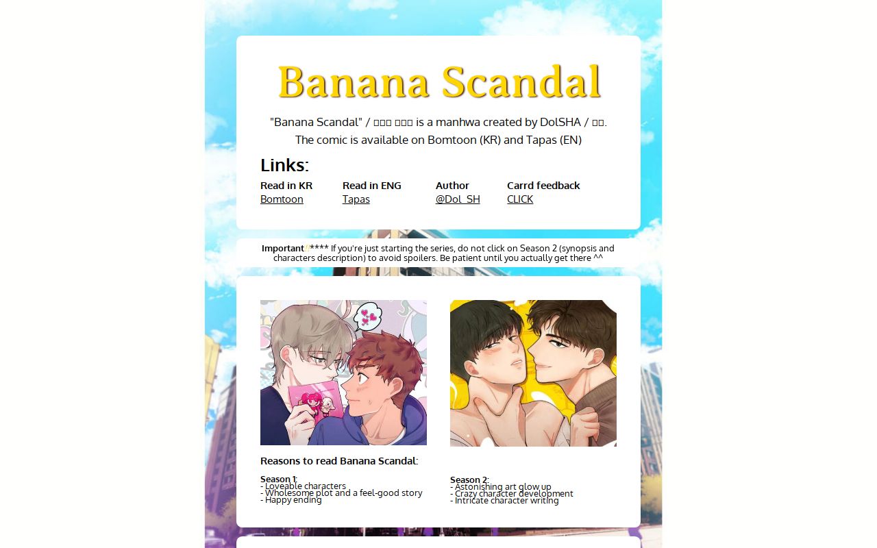Banana Scandal